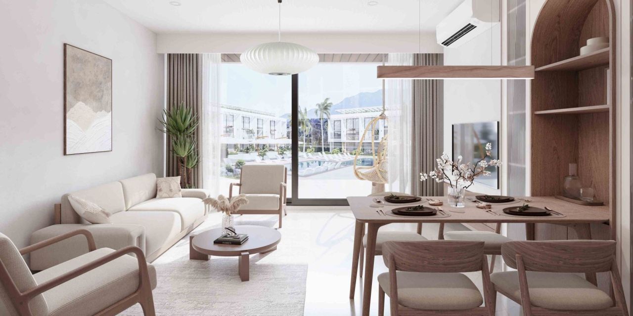 Апартаменты в Кирении, Кипр, 70 м² - фото 8