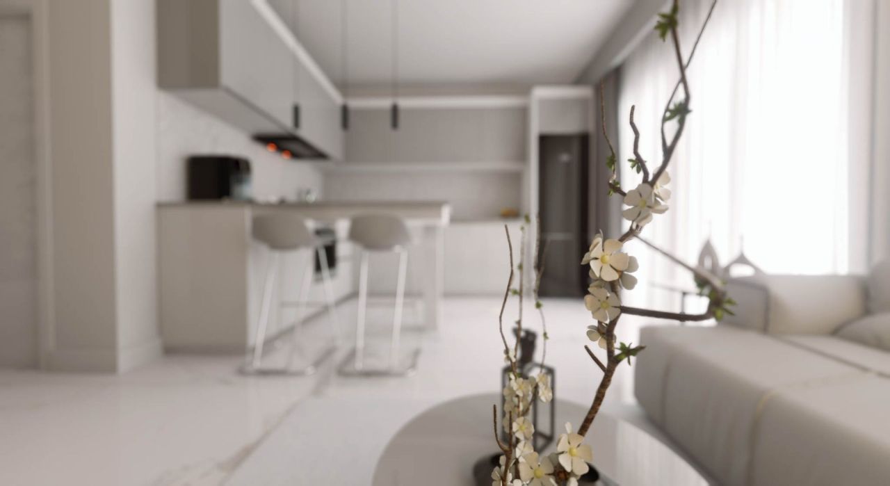 Апартаменты в Кирении, Кипр, 80 м² - фото 8