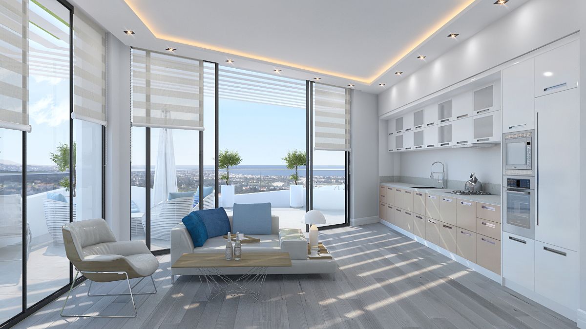 Апартаменты в Кирении, Кипр, 75 м² - фото 4