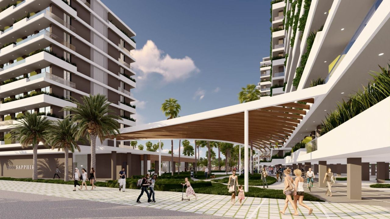 Апартаменты в Фамагусте, Кипр, 69 м² - фото 8