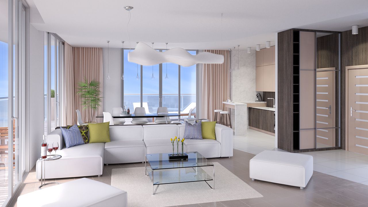 Апартаменты в Фамагусте, Кипр, 110.3 м² - фото 8