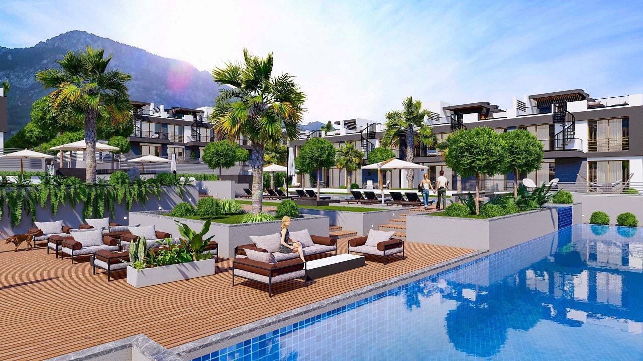 Апартаменты в Кирении, Кипр, 70 м² - фото 8