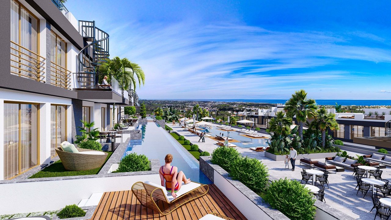 Апартаменты в Кирении, Кипр, 93 м² - фото 8