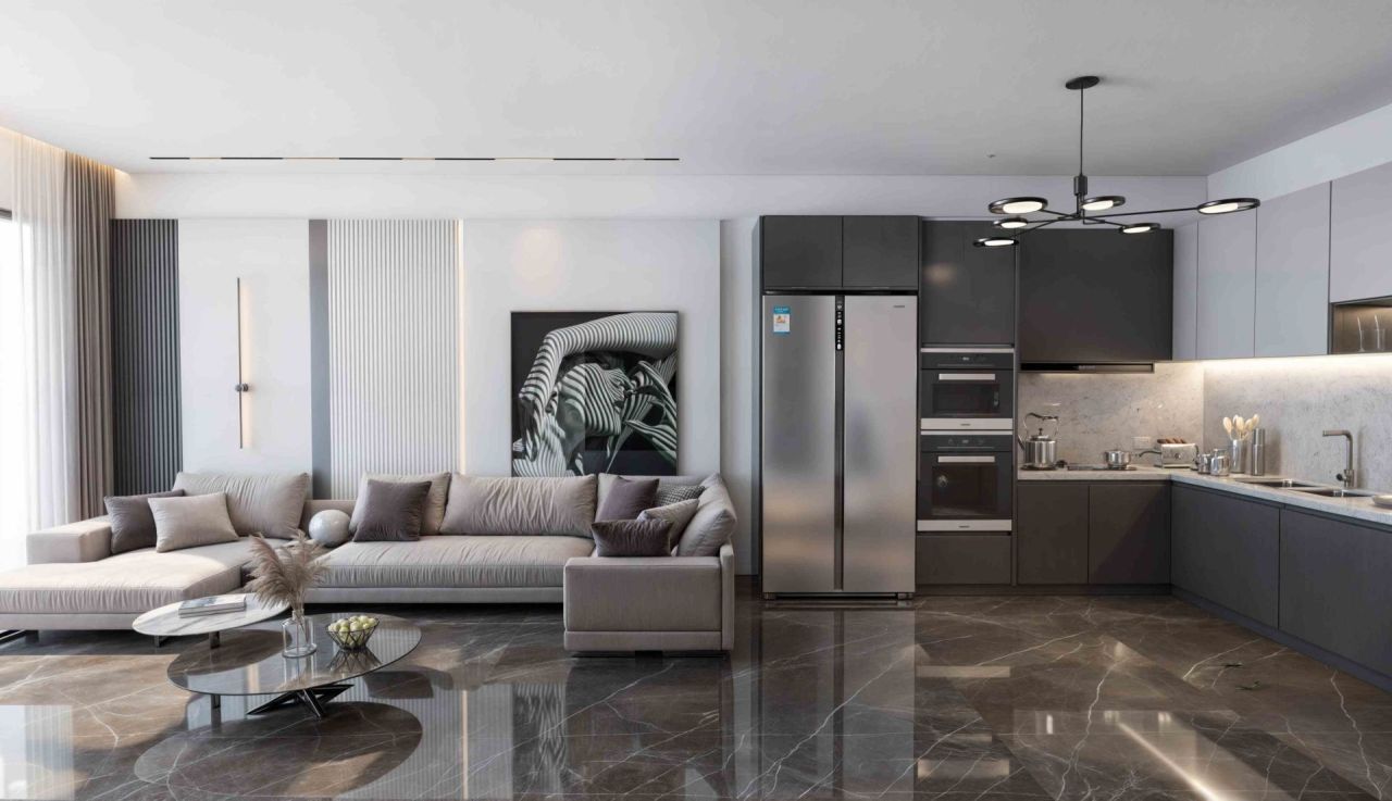 Апартаменты в Кирении, Кипр, 70 м² - фото 8