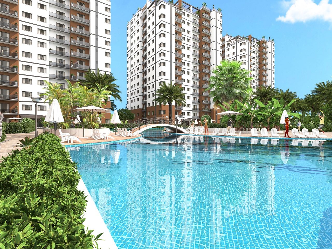 Апартаменты в Фамагусте, Кипр, 45 м² - фото 8