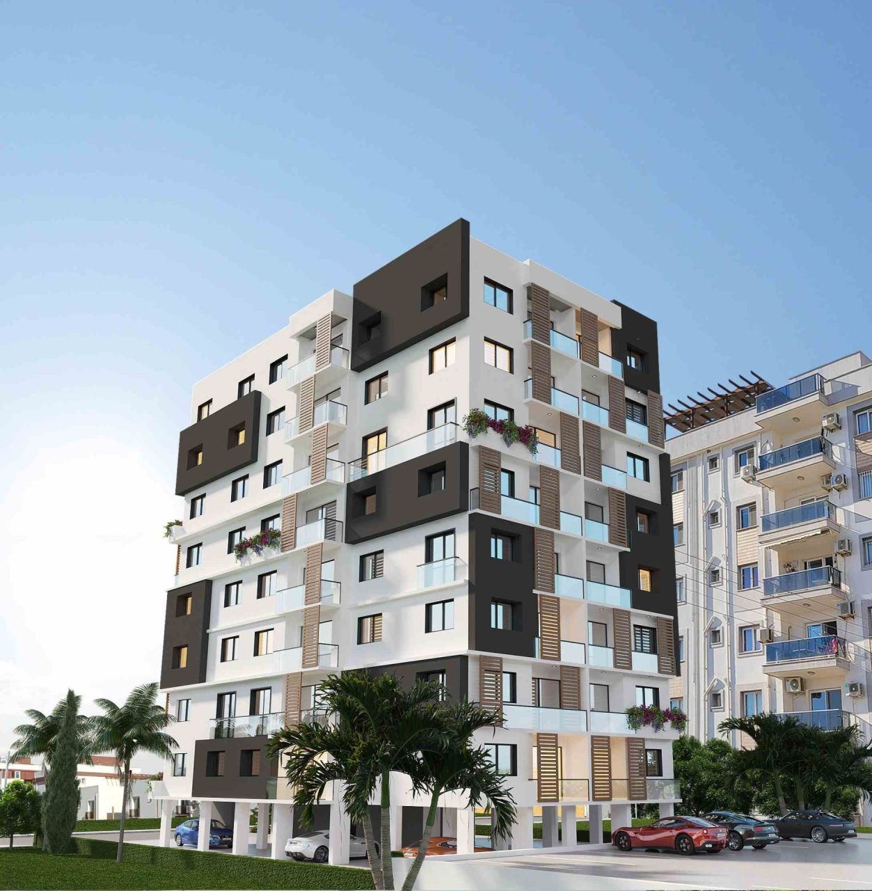 Апартаменты в Фамагусте, Кипр, 56 м² - фото 8