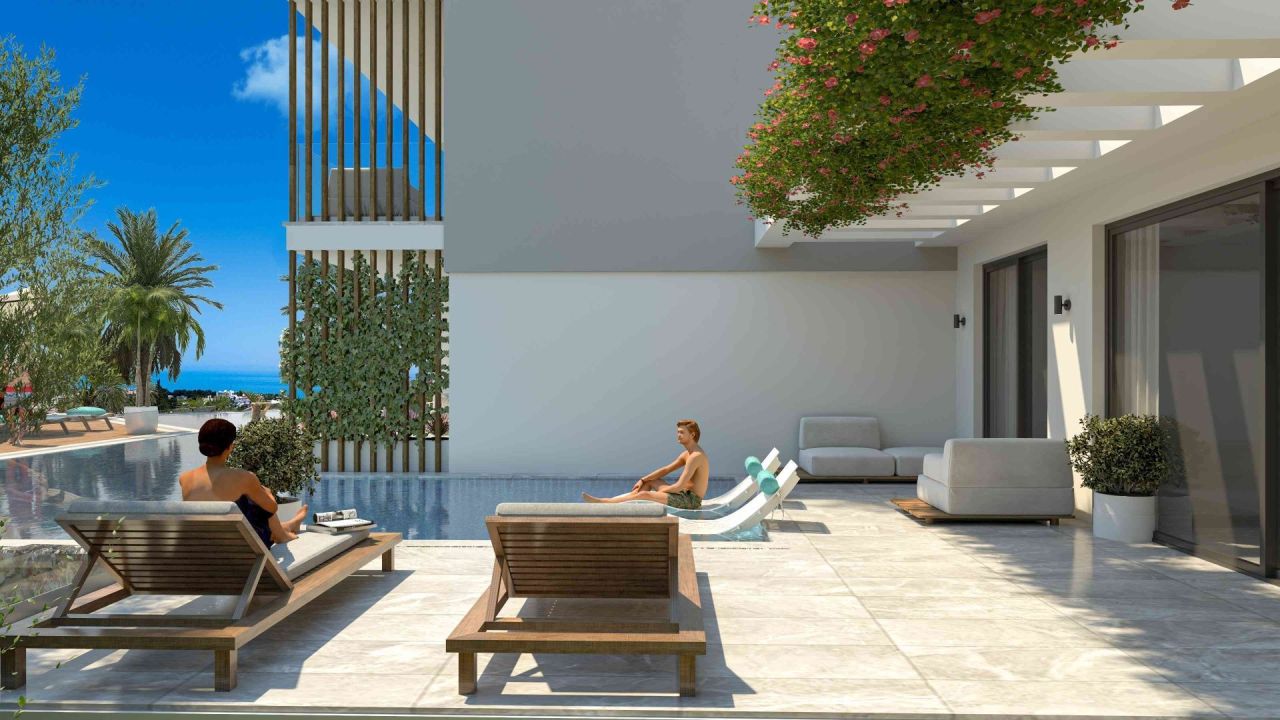 Апартаменты в Кирении, Кипр, 46 м² - фото 8