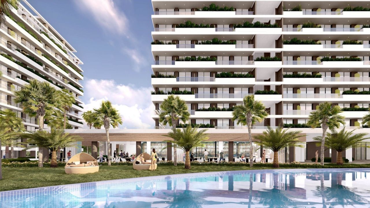 Апартаменты в Фамагусте, Кипр, 47 м² - фото 9