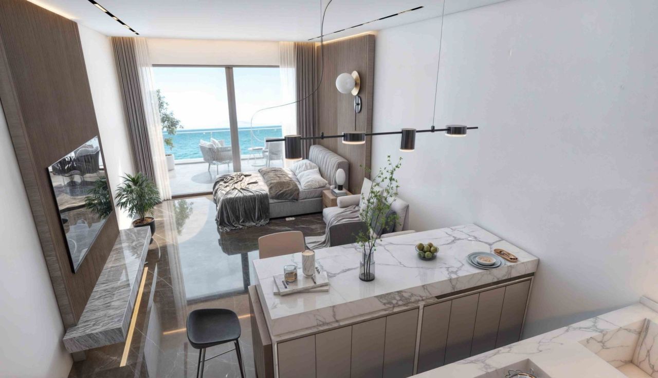 Апартаменты в Кирении, Кипр, 51 м² - фото 9