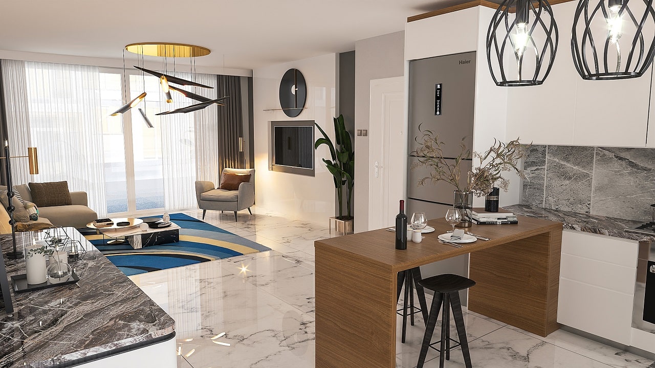 Апартаменты в Фамагусте, Кипр, 75 м² - фото 9
