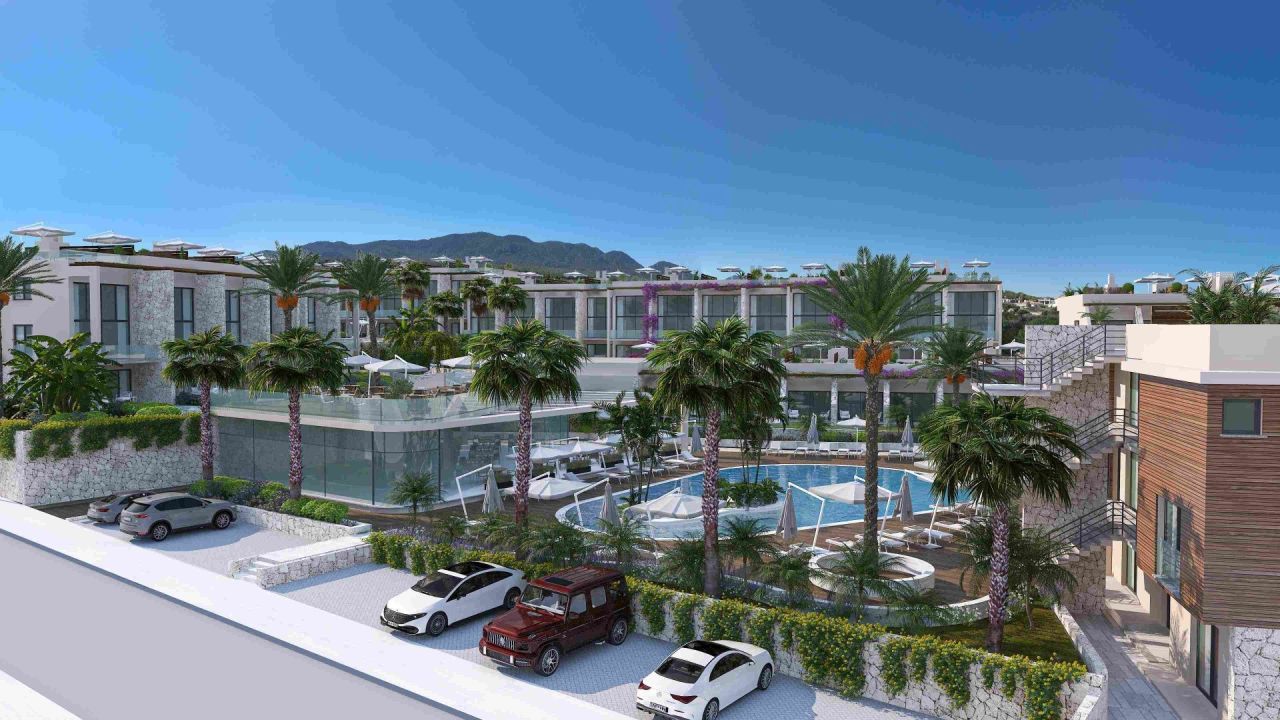 Апартаменты в Эсентепе, Кипр, 60 м² - фото 9