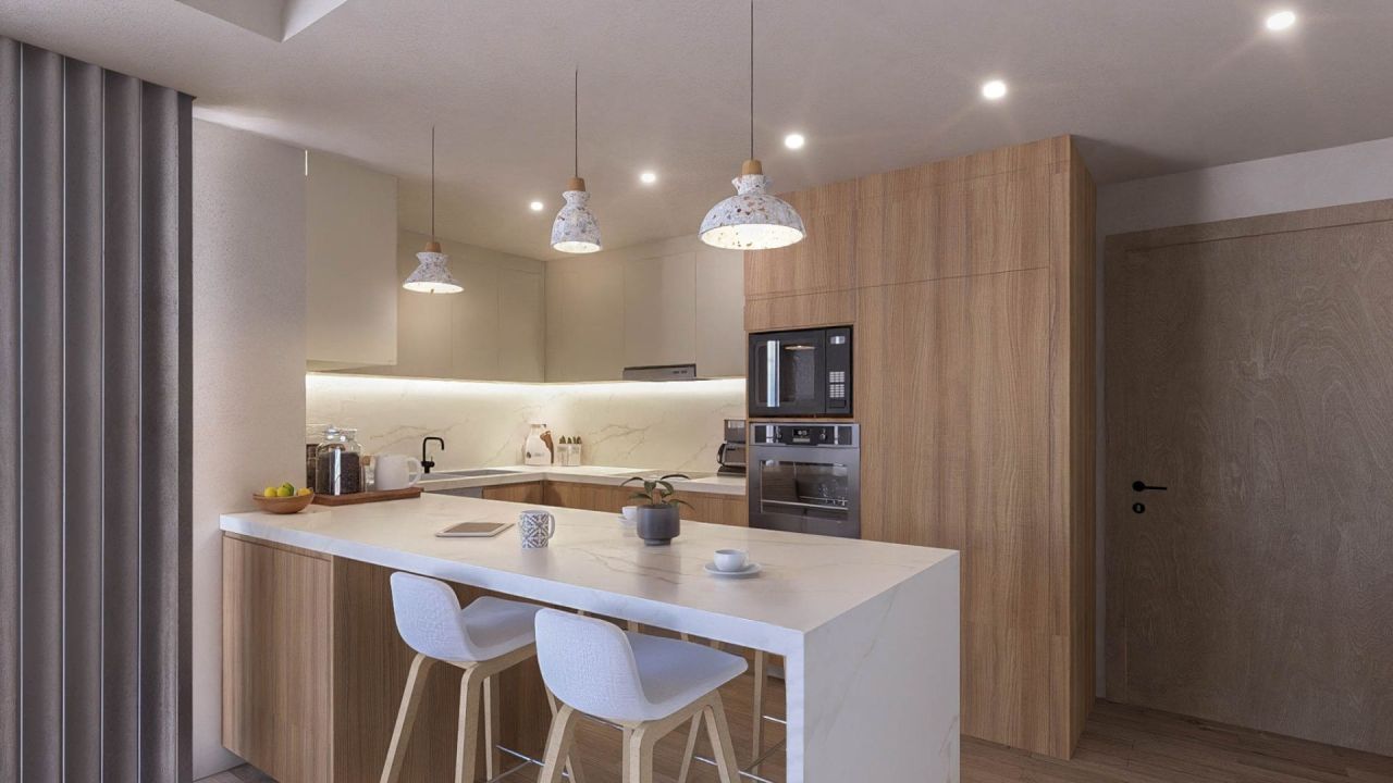 Апартаменты в Кирении, Кипр, 90 м² - фото 9