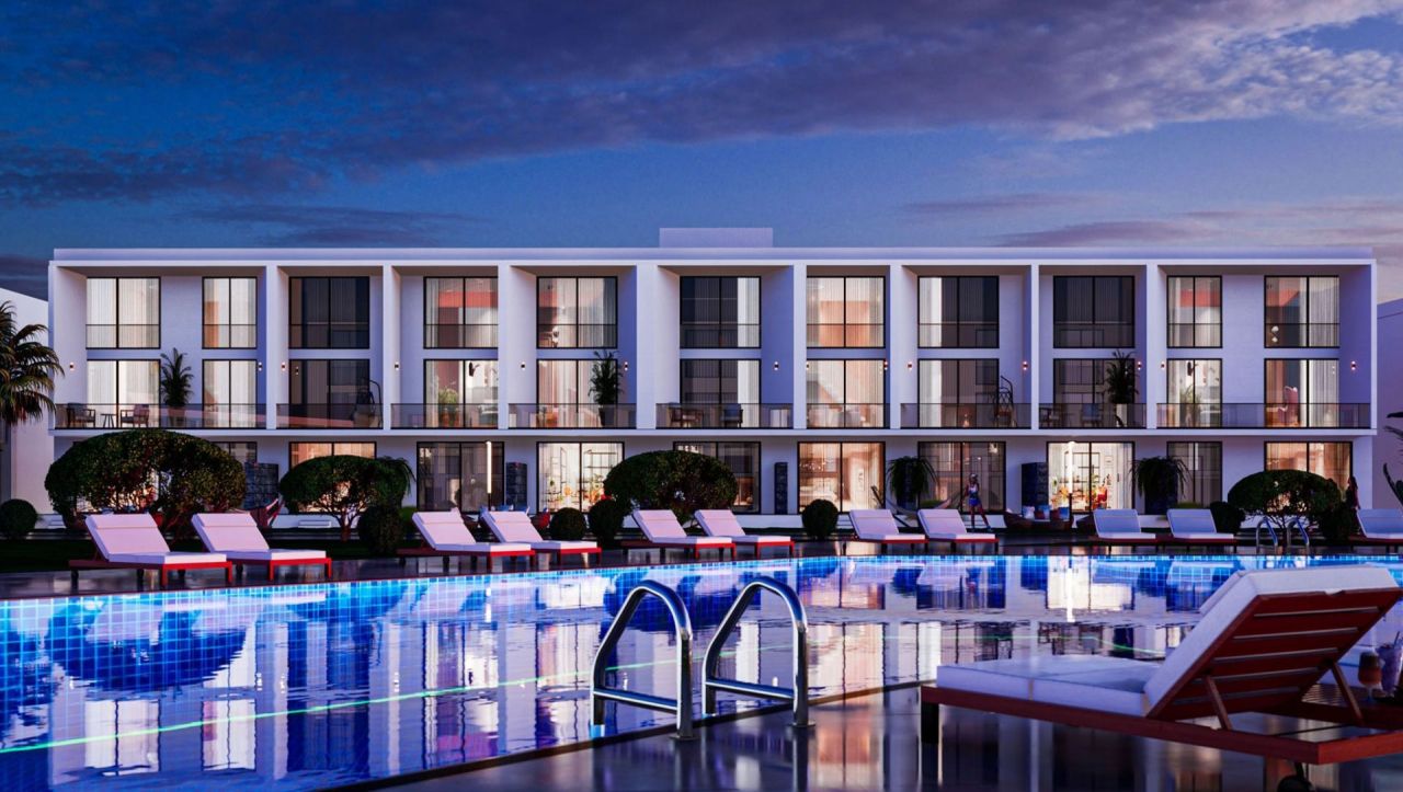 Апартаменты в Фамагусте, Кипр, 48 м² - фото 9