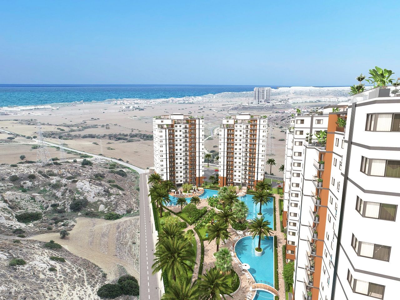 Апартаменты в Фамагусте, Кипр, 45 м² - фото 10