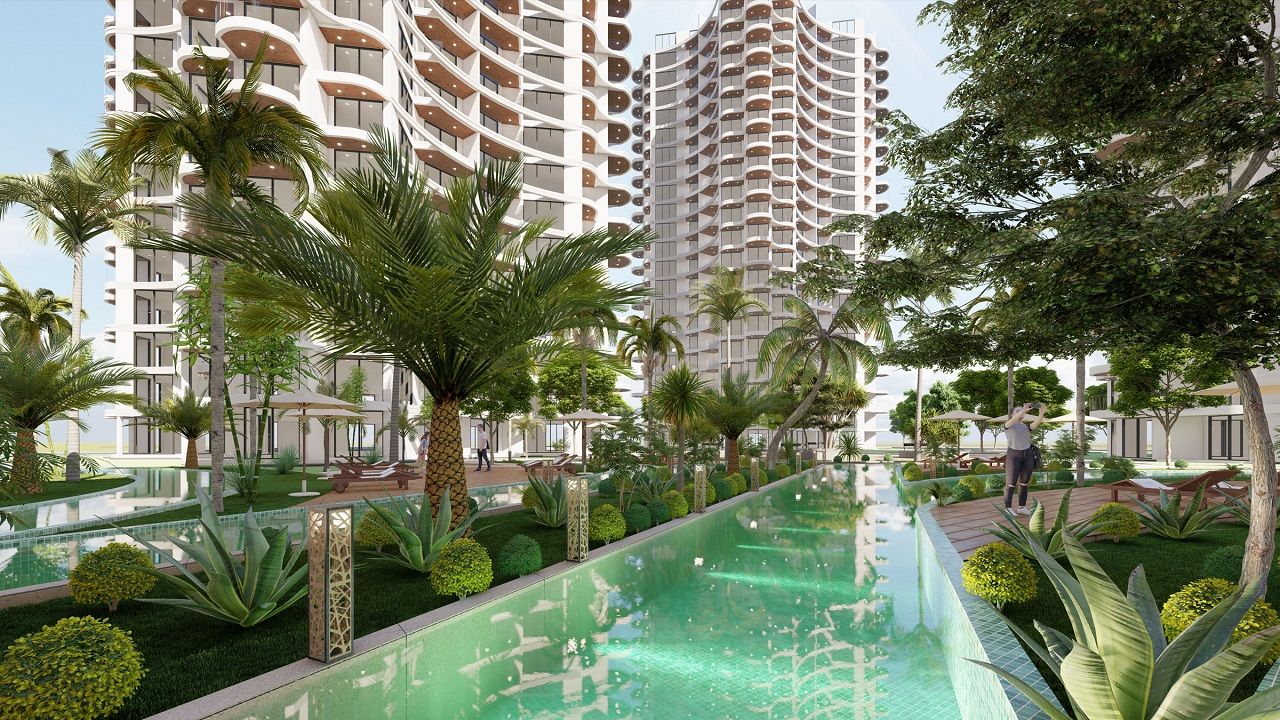 Апартаменты в Фамагусте, Кипр, 58.5 м² - фото 10