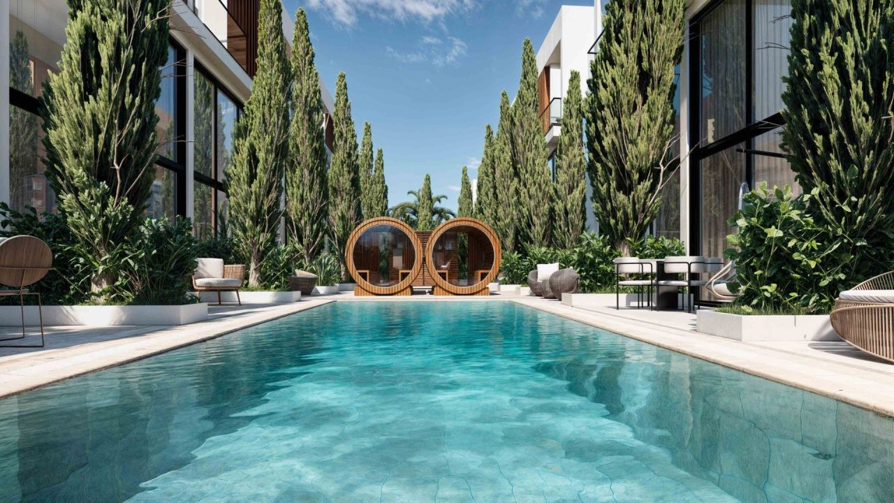 Апартаменты в Фамагусте, Кипр, 50 м² - фото 10