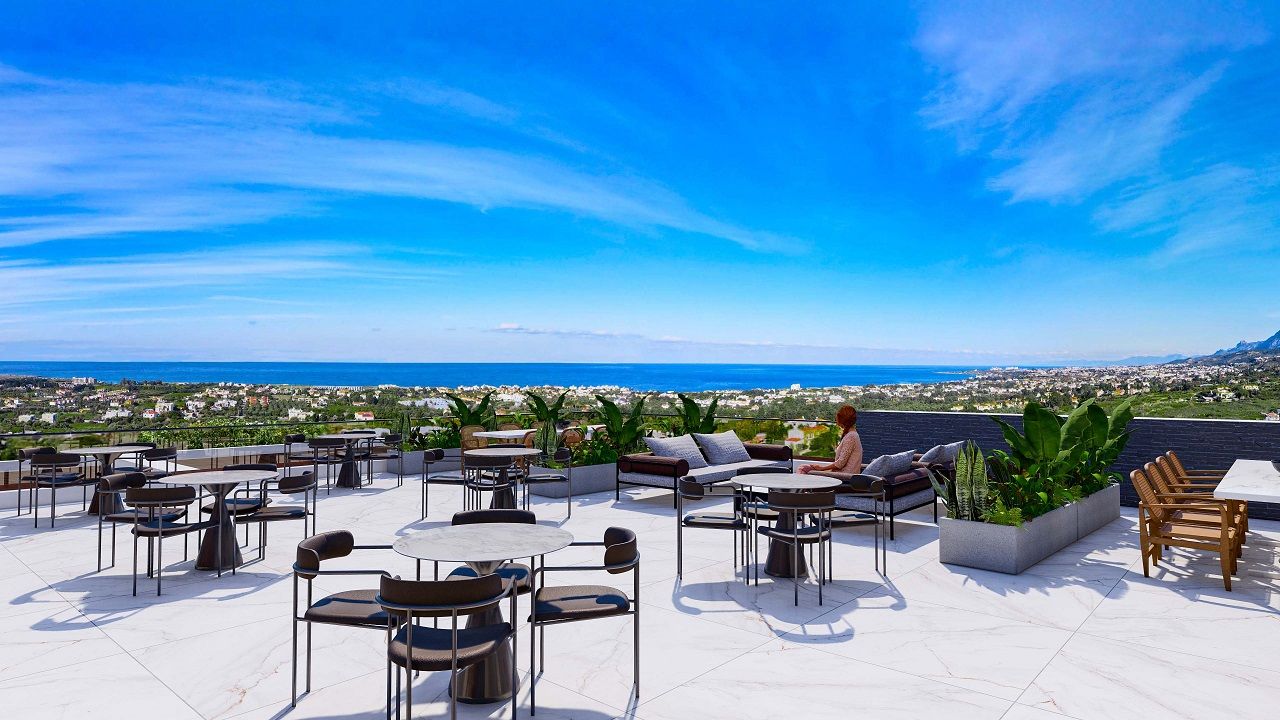 Апартаменты в Кирении, Кипр, 60 м² - фото 10