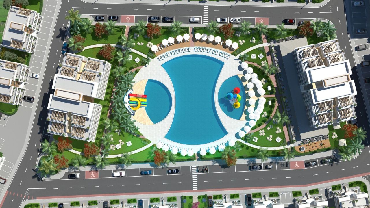 Апартаменты в Фамагусте, Кипр, 78 м² - фото 10