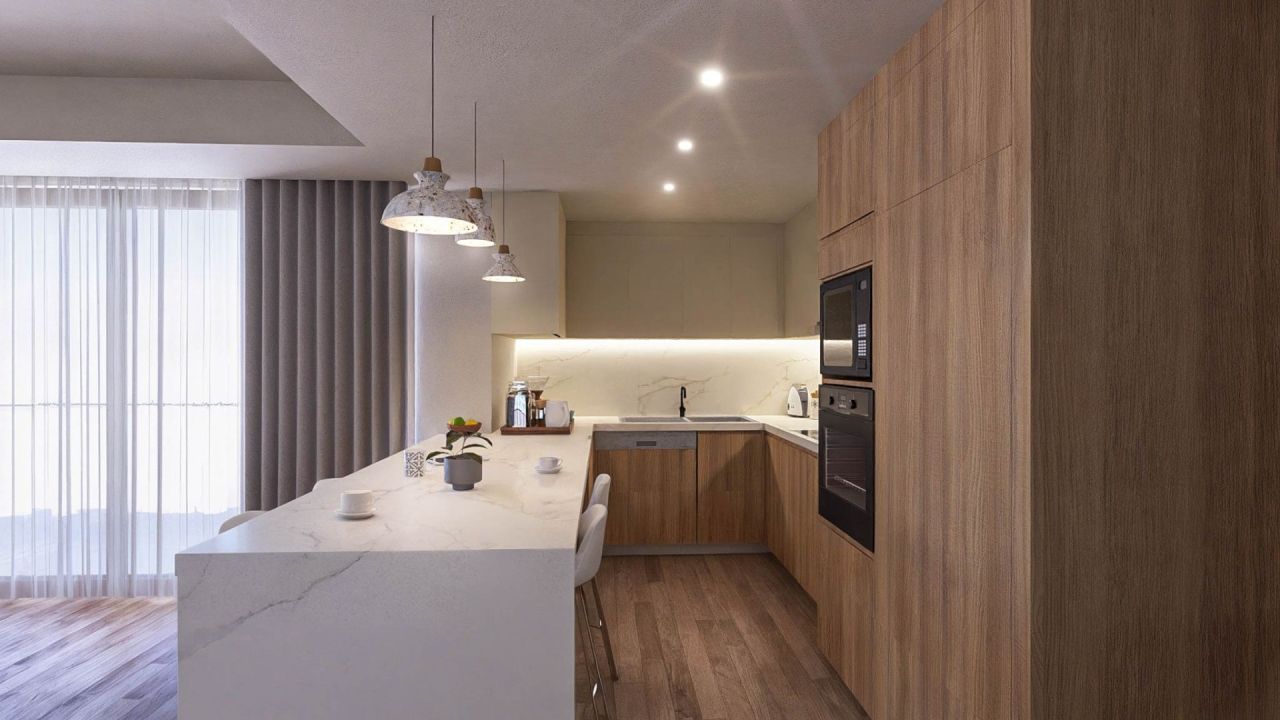 Апартаменты в Кирении, Кипр, 70 м² - фото 10