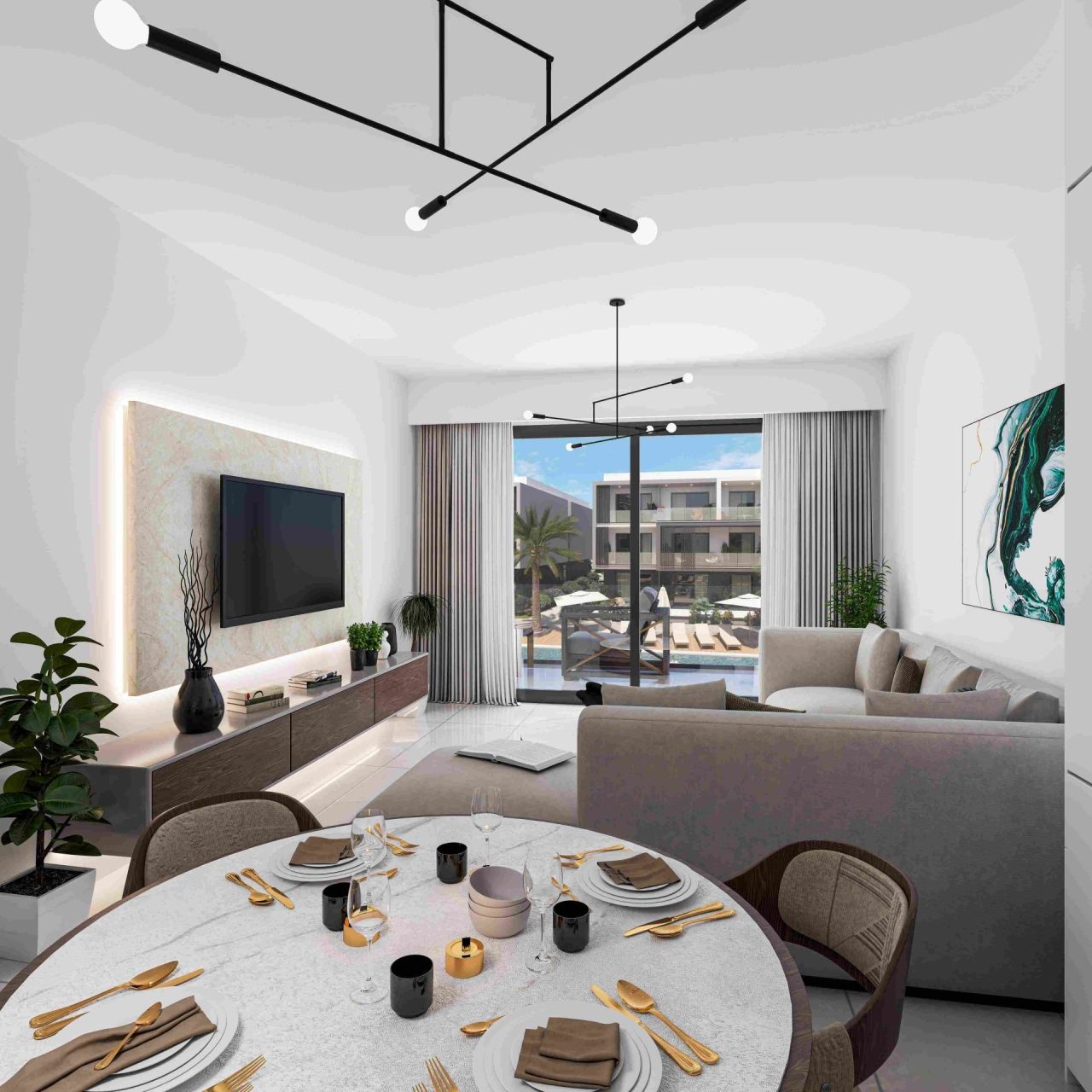 Апартаменты в Фамагусте, Кипр, 79.7 м² - фото 11