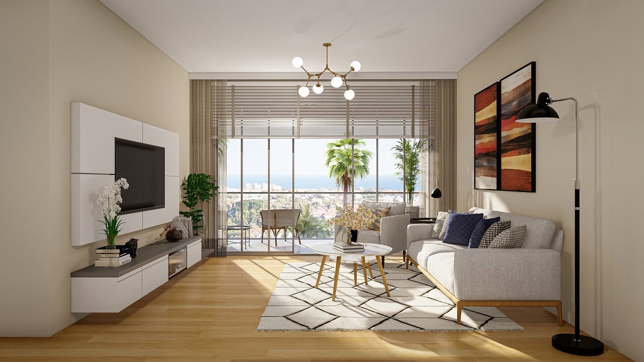 Апартаменты в Алсанджаке, Кипр, 92 м² - фото 11