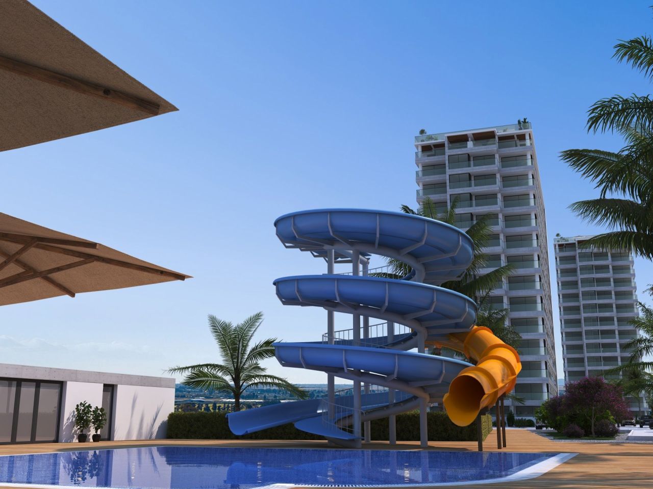 Апартаменты в Гюзельюрте, Кипр, 30 м² - фото 11