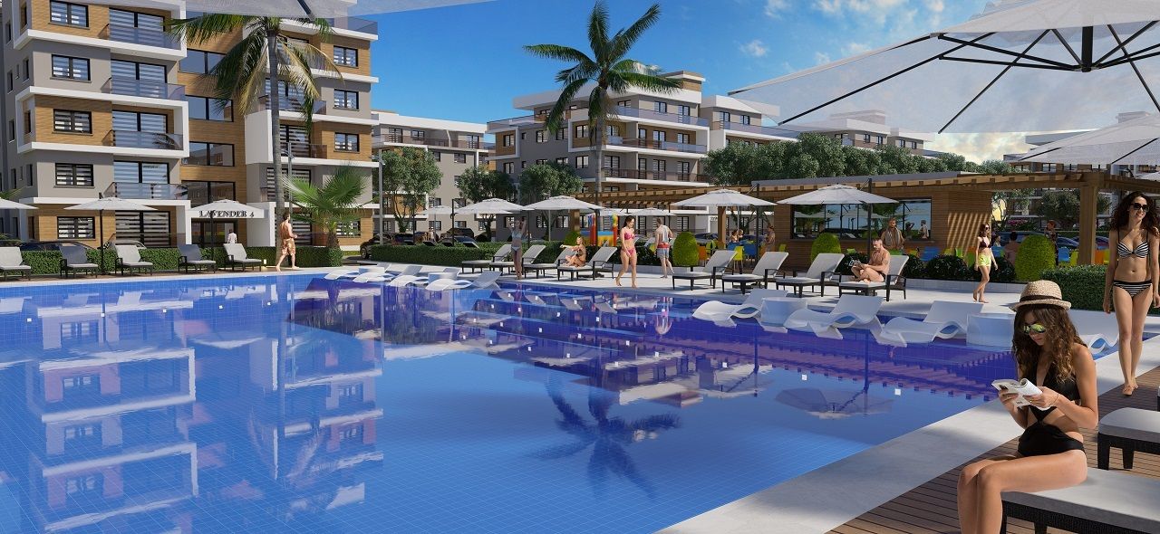 Апартаменты в Фамагусте, Кипр, 58 м² - фото 11