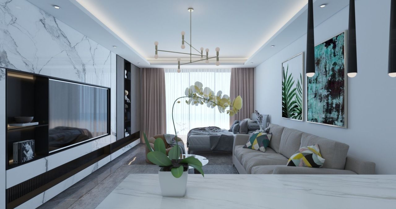 Апартаменты в Фамагусте, Кипр, 40 м² - фото 11