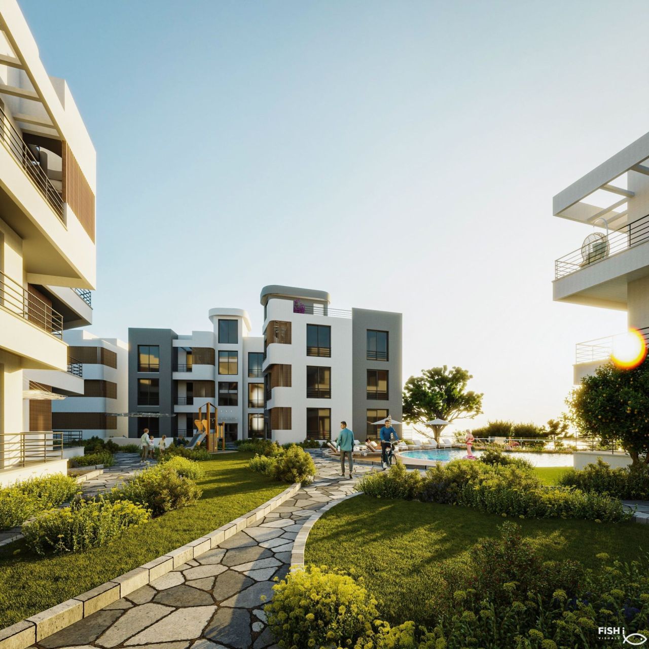 Апартаменты в Кирении, Кипр, 85 м² - фото 11