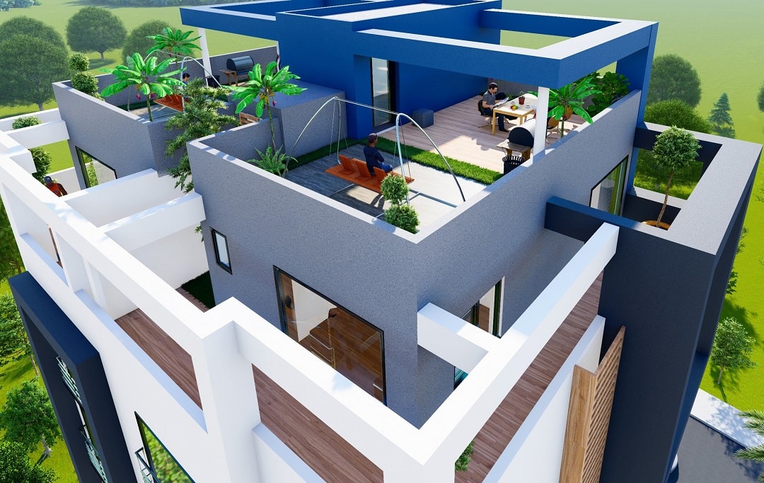 Апартаменты в Фамагусте, Кипр, 85 м² - фото 11