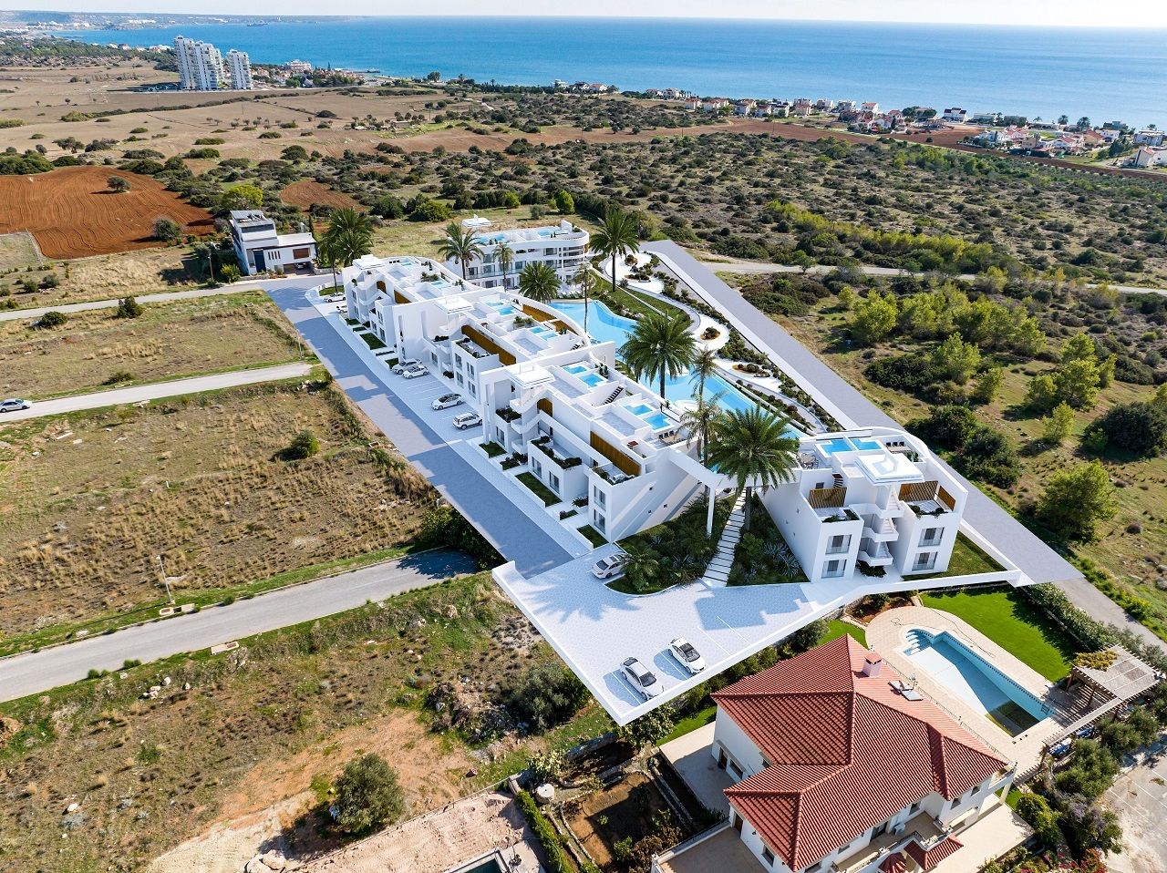 Апартаменты в Фамагусте, Кипр, 78.25 м² - фото 12