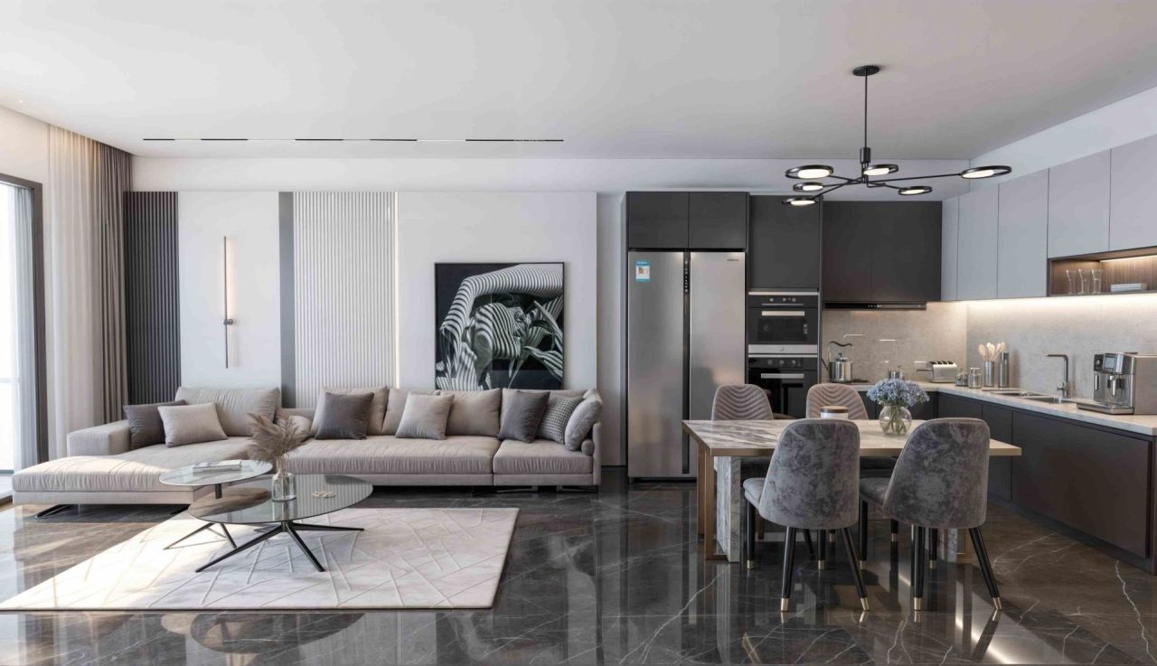 Апартаменты в Кирении, Кипр, 70 м² - фото 12