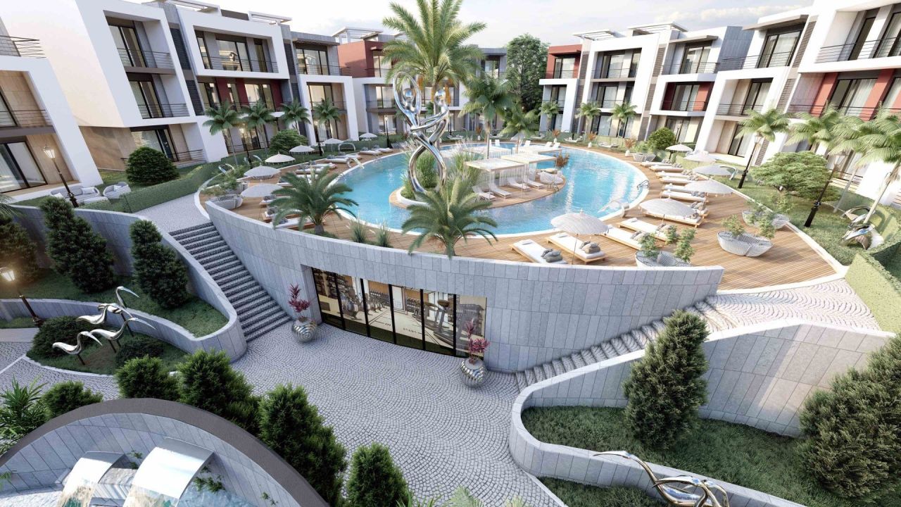 Апартаменты в Кирении, Кипр, 55 м² - фото 12