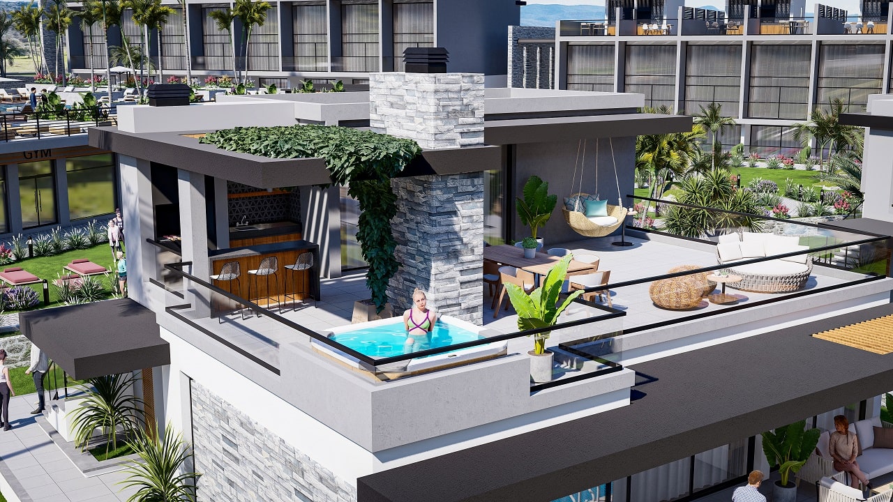 Апартаменты в Фамагусте, Кипр, 163 м² - фото 12