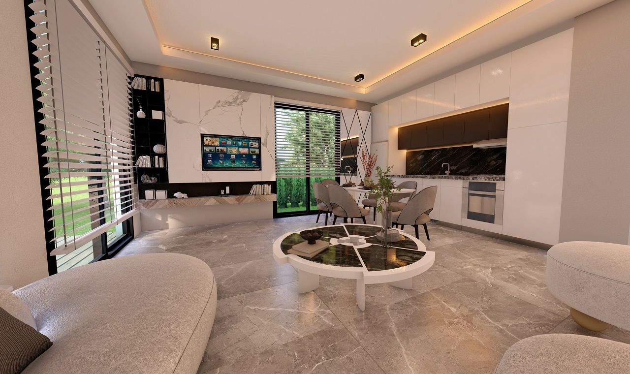 Апартаменты в Алсанджаке, Кипр, 50 м² - фото 12