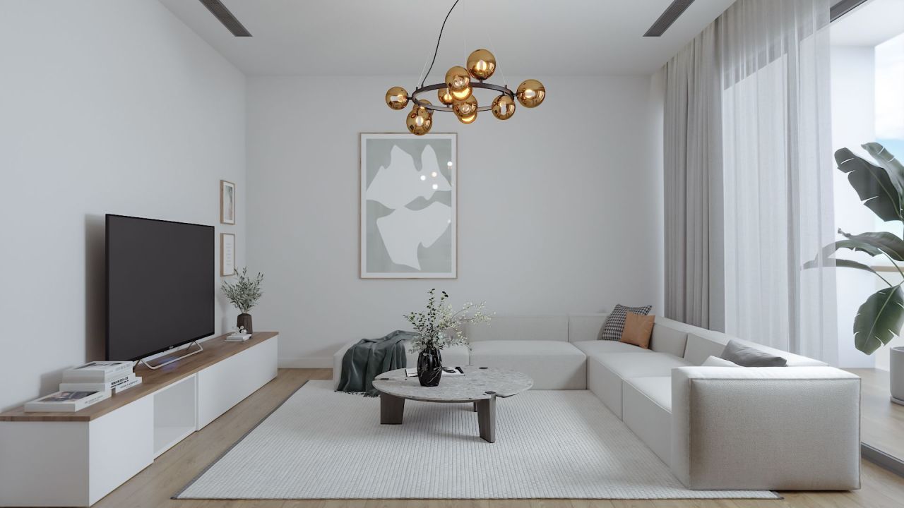 Апартаменты в Кирении, Кипр, 60 м² - фото 12