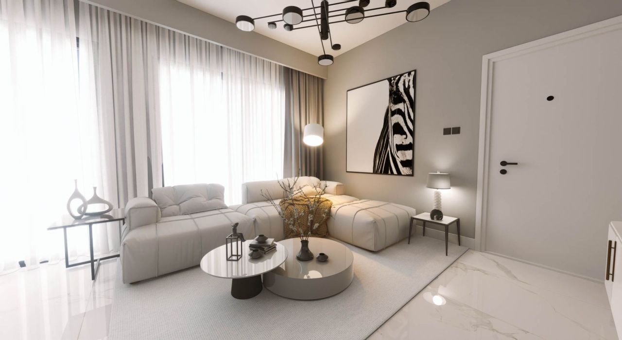 Апартаменты в Кирении, Кипр, 80 м² - фото 12