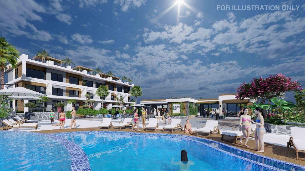 Апартаменты в Эсентепе, Кипр, 34 м² - фото 12