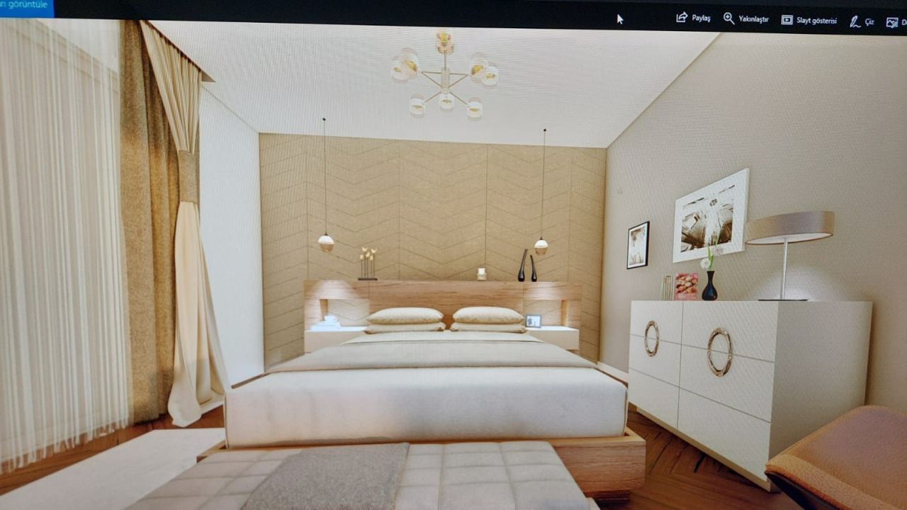 Апартаменты в Алсанджаке, Кипр, 119 м² - фото 12