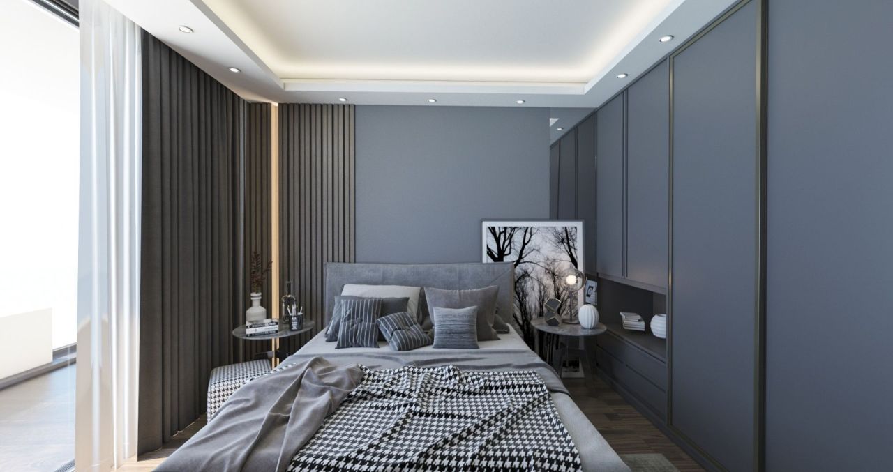 Апартаменты в Фамагусте, Кипр, 45 м² - фото 13
