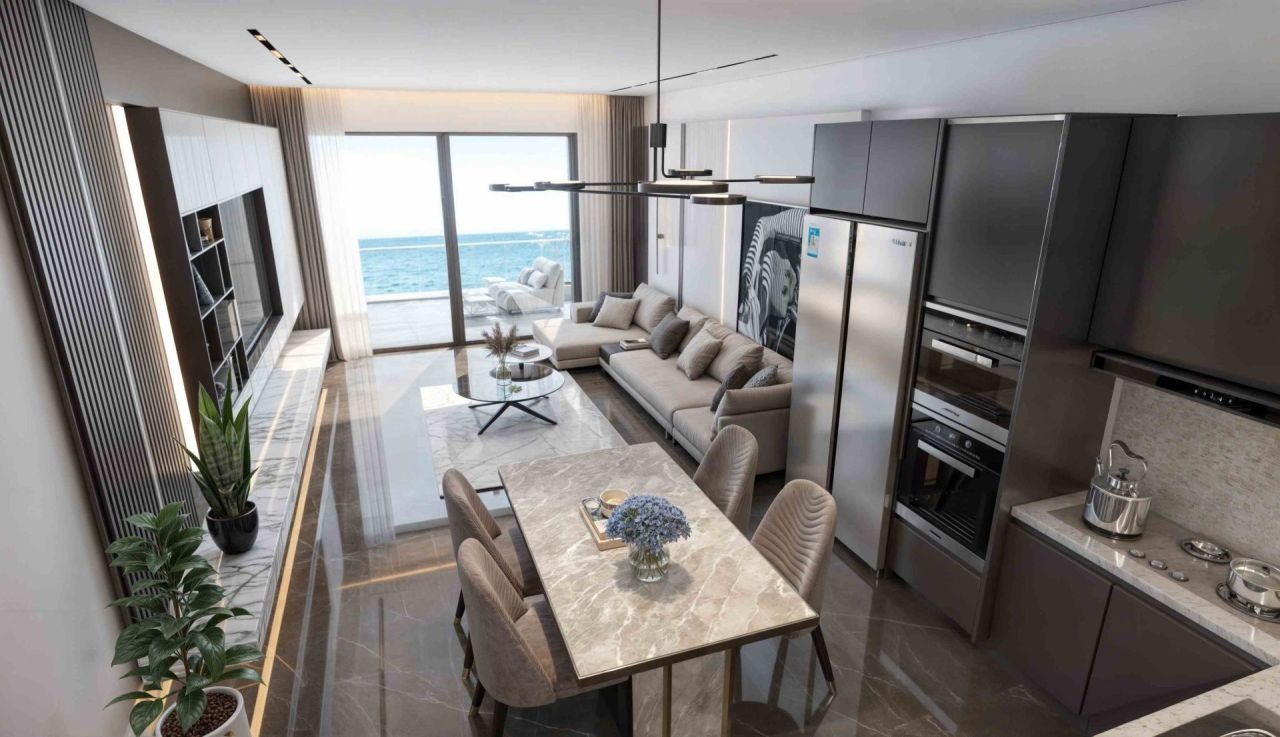 Апартаменты в Кирении, Кипр, 70 м² - фото 13