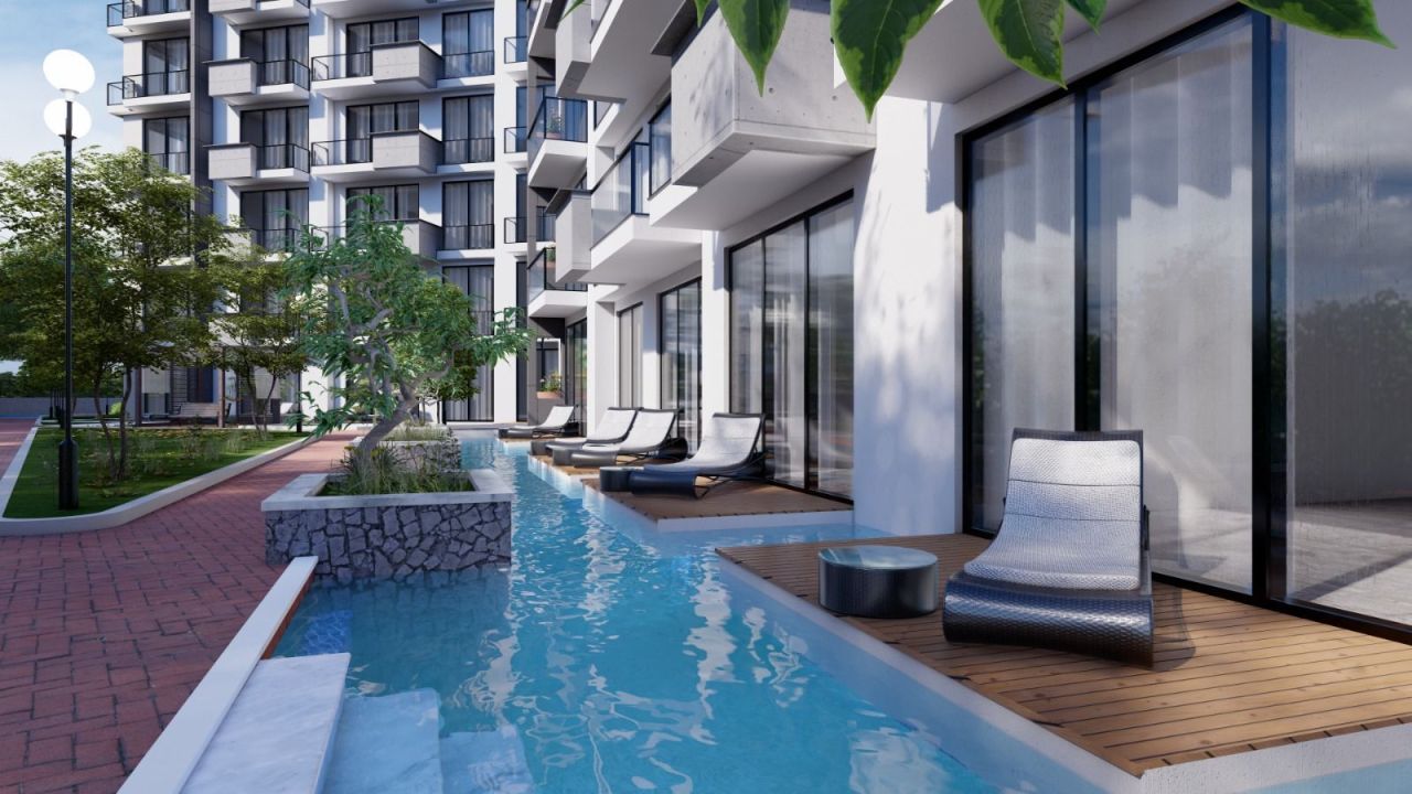 Апартаменты в Газиверене, Кипр, 50 м² - фото 13