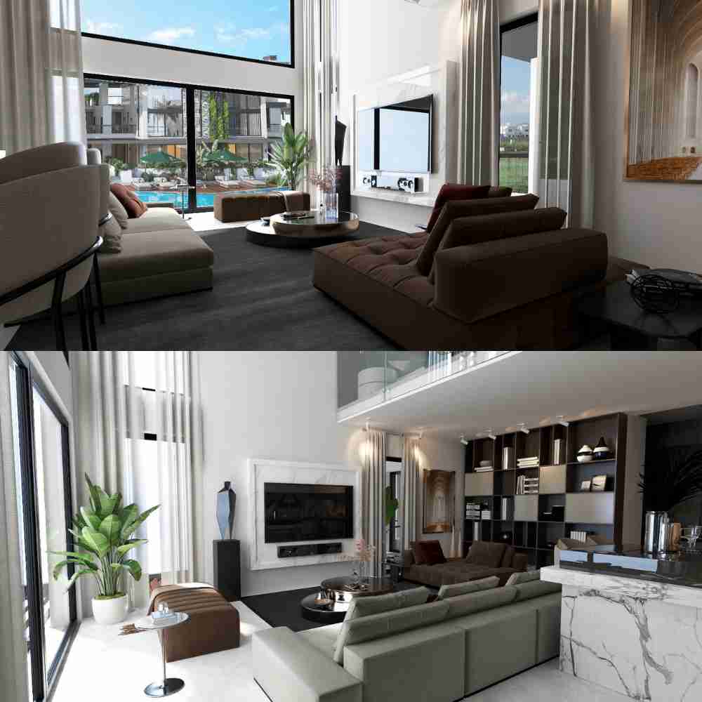 Апартаменты в Фамагусте, Кипр, 150 м² - фото 14