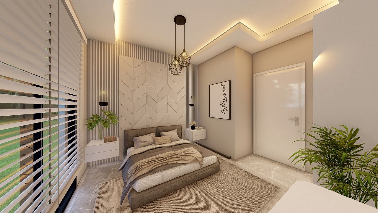 Апартаменты в Алсанджаке, Кипр, 50 м² - фото 14