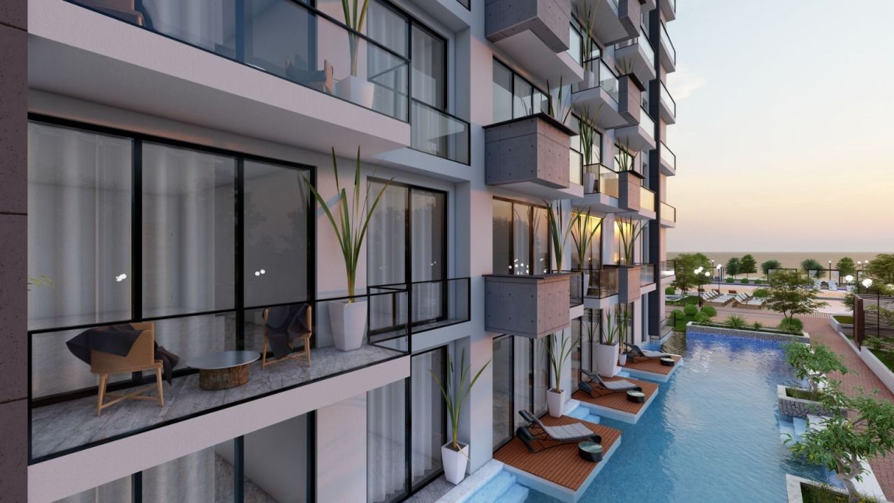 Апартаменты в Газиверене, Кипр, 50 м² - фото 14