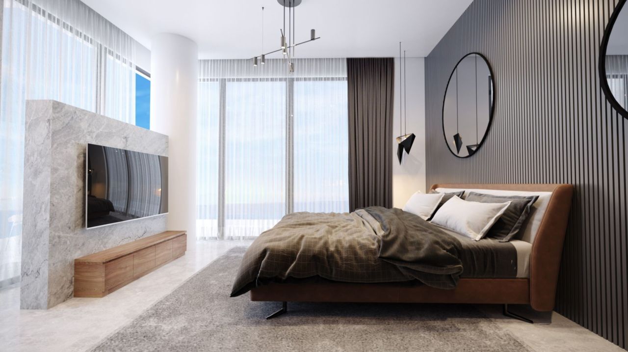 Апартаменты в Гюзельюрте, Кипр, 148 м² - фото 14