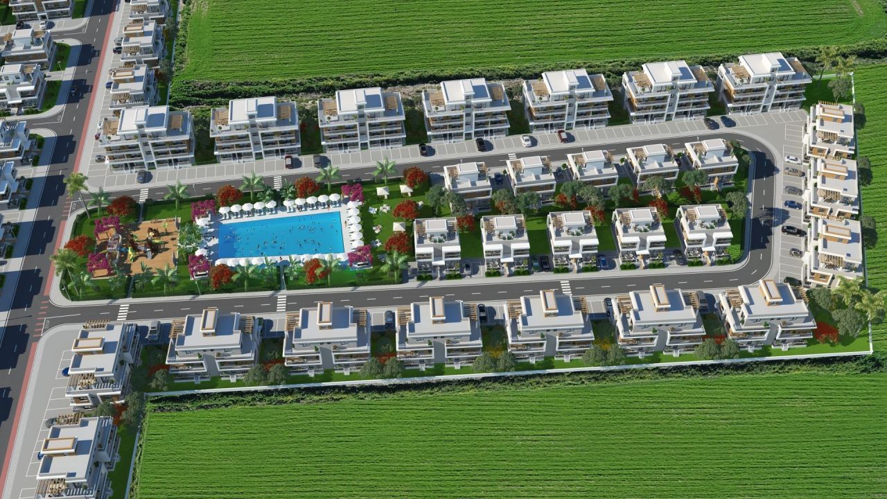 Апартаменты в Фамагусте, Кипр, 78 м² - фото 14