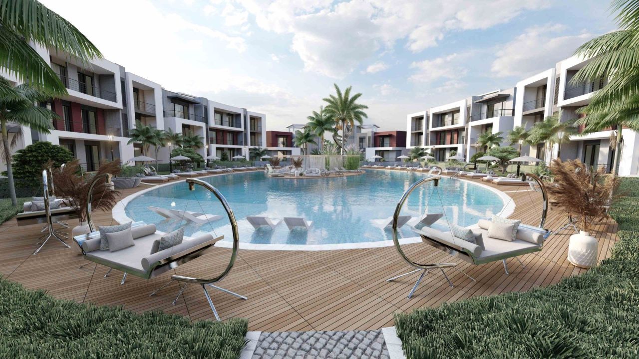 Апартаменты в Кирении, Кипр, 55 м² - фото 14