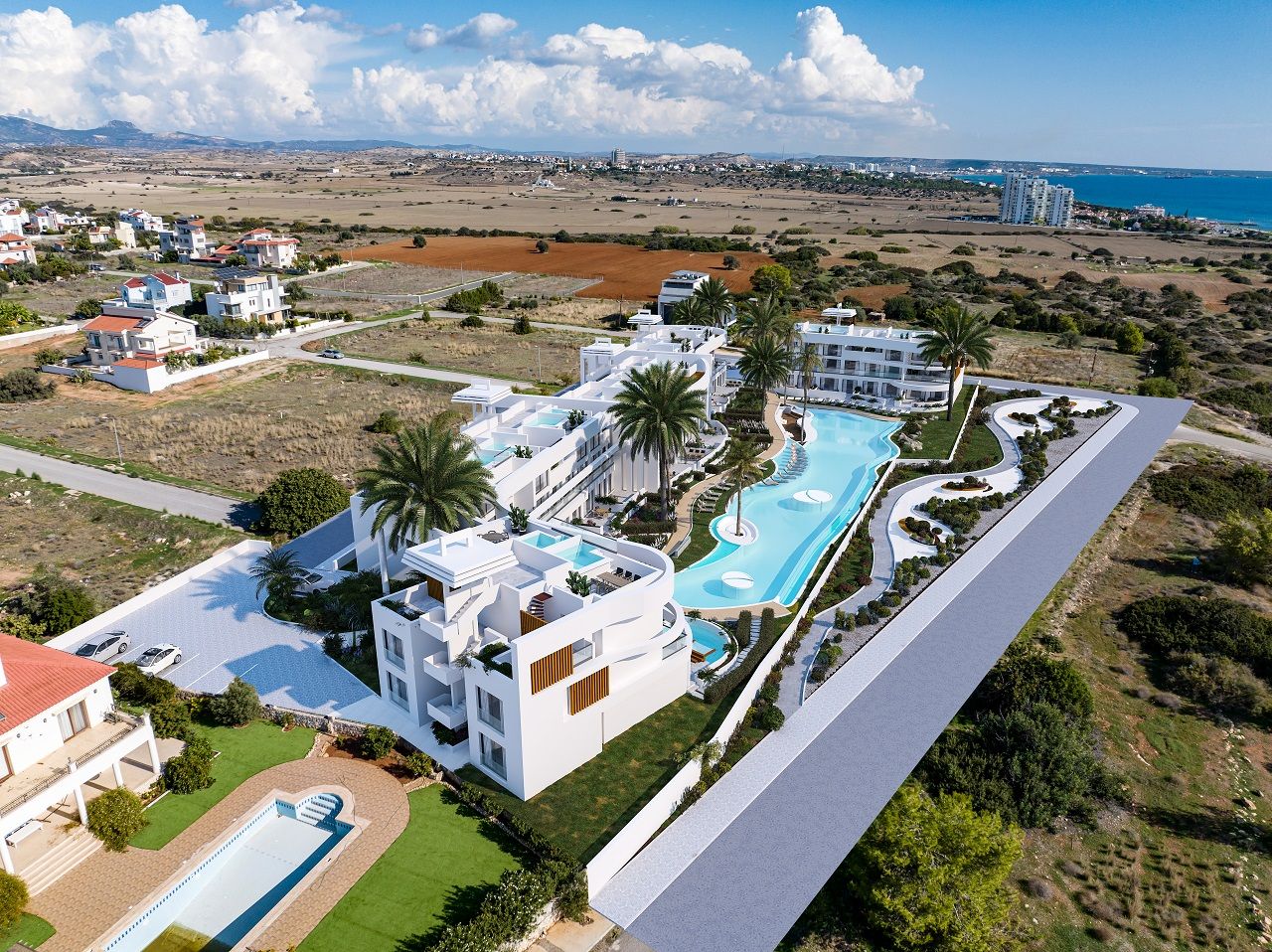 Апартаменты в Фамагусте, Кипр, 78.25 м² - фото 14
