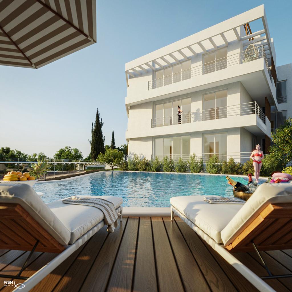 Апартаменты в Кирении, Кипр, 85 м² - фото 14